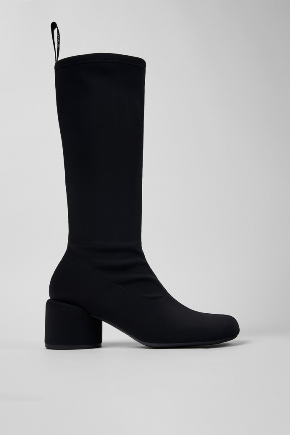 Neu Eingetroffen Camper Niki - Schwarze Damenstiefel aus Textil