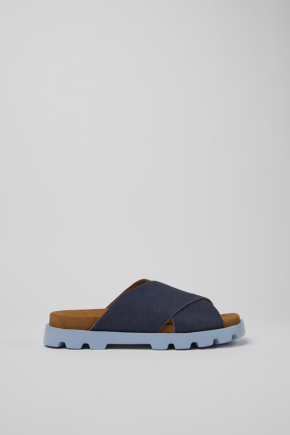 Neu Eingetroffen Camper Brutus Sandal - Blaue Damensandale Neu Eingetroffen Camper Brutus Sandal - Blaue Damensandale