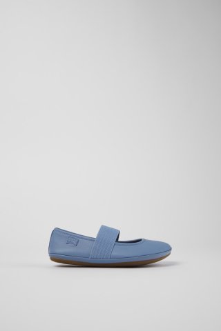 Neu Eingetroffen Camper Right - Blaue Lederballerinas