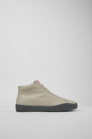 Neu Eingetroffen Camper Peu Touring - Graue Damenstiefelette aus Leder
