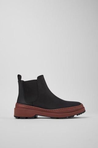 Neu Eingetroffen Camper Brutus Trek MICHELIN - Schwarze Damenstiefelette aus Nubukleder Neu Eingetroffen Camper Brutus Trek MICHELIN - Schwarze Damenstiefelette aus Nubukleder