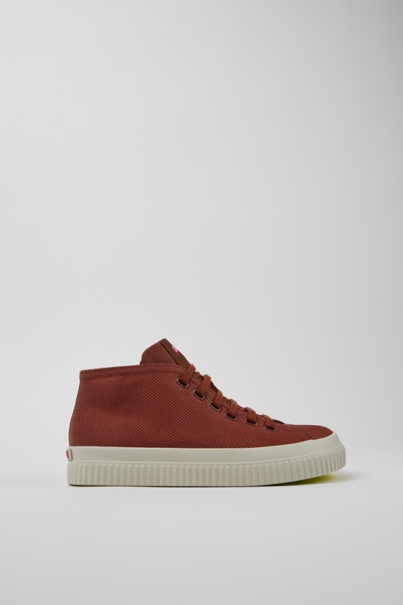 Neu Eingetroffen Camper Peu Roda - Roter Damensneaker aus Recyclingbaumwolle Neu Eingetroffen Camper Peu Roda - Roter Damensneaker aus Recyclingbaumwolle