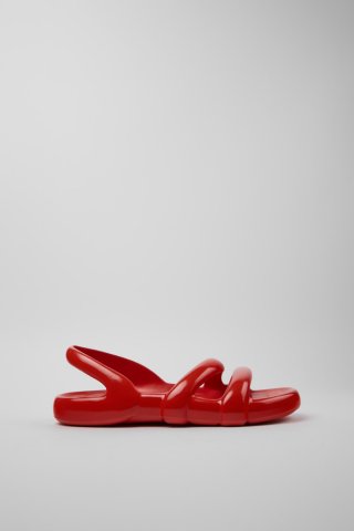 Neu Eingetroffen Camper Kobarah Flat - Rote Sandale.