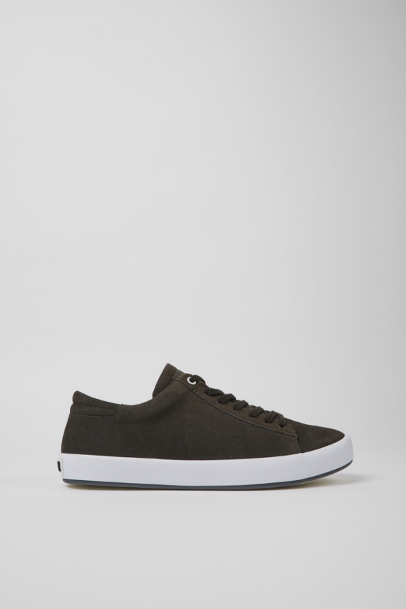 Neu Eingetroffen Camper Andratx - Grauer Herrensneaker aus Nubukleder Neu Eingetroffen Camper Andratx - Grauer Herrensneaker aus Nubukleder