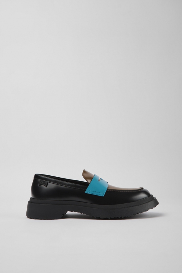 Neu Eingetroffen Camper Twins - Mehrfarbiger Damenloafer aus Leder Neu Eingetroffen Camper Twins - Mehrfarbiger Damenloafer aus Leder