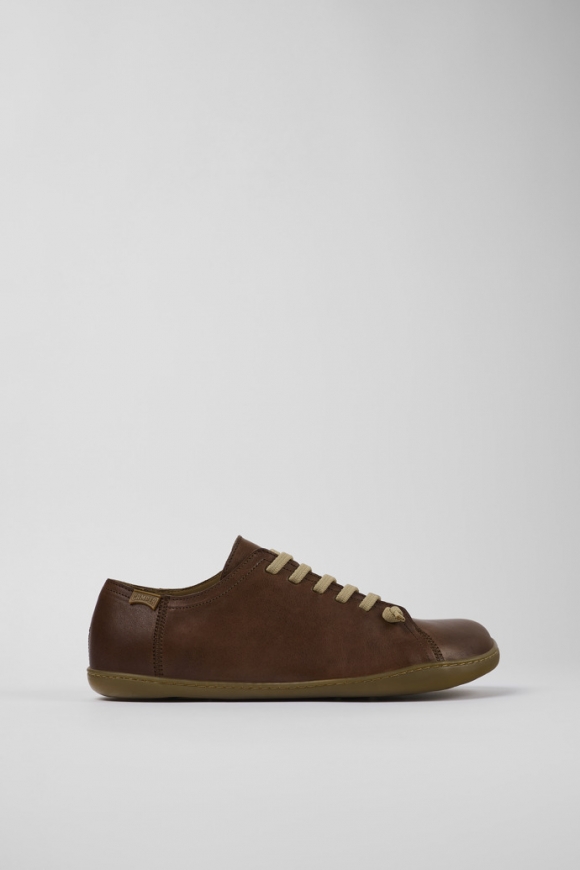 Neu Eingetroffen Camper Peu - Brauner Herrenschuh aus Leder.