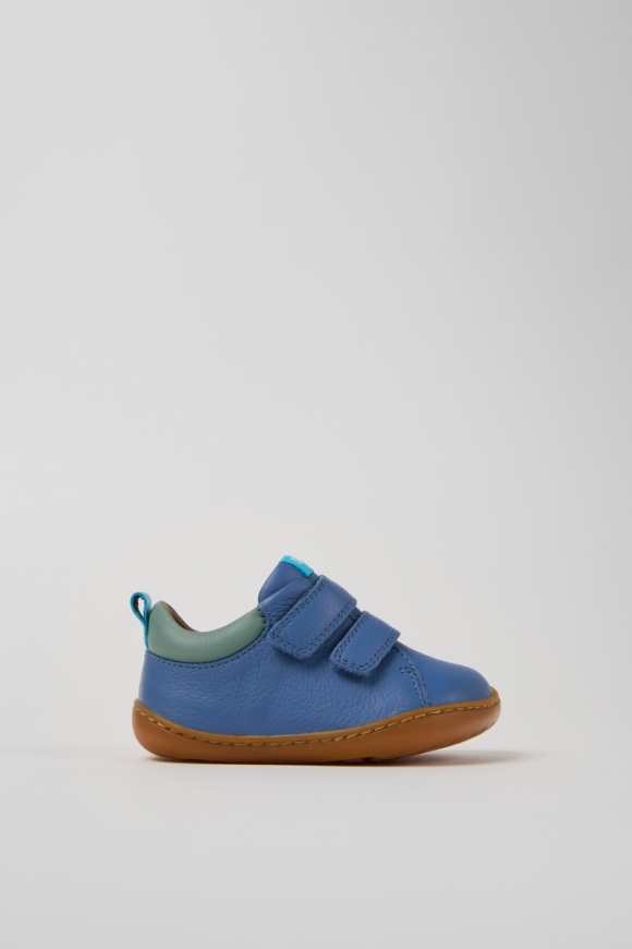 Neu Eingetroffen Camper Peu - Mehrfarbige Kindersneaker aus Leder. Neu Eingetroffen Camper Peu - Mehrfarbige Kindersneaker aus Leder.