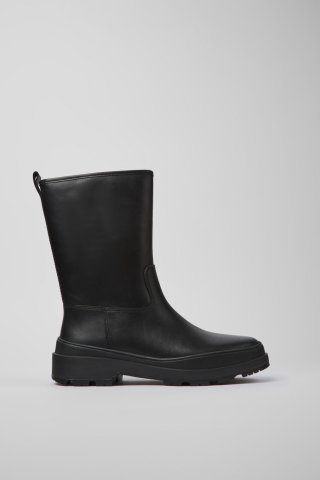 Neu Eingetroffen Camper Brutus Trek MICHELIN - Schwarzer Damenstiefel aus Leder