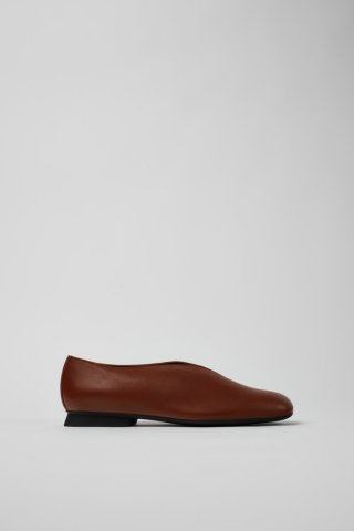 Neu Eingetroffen Camper Casi Myra - Roter Lederschuh für Damen.