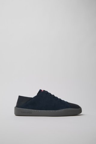 Neu Eingetroffen Camper Twins - Blauer Herrenschuh aus Nubukleder und Leder.