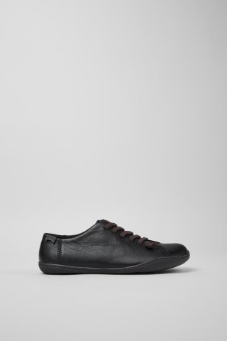 Neu Eingetroffen Camper Peu - Schwarzer Damenschuh aus Leder.