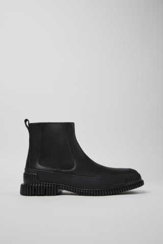Neu Eingetroffen Camper Pix - Schwarze Herrenstiefelette aus Leder. Neu Eingetroffen Camper Pix - Schwarze Herrenstiefelette aus Leder.