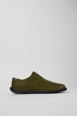 Neu Eingetroffen Camper Wagon - Grüner Lederschnürschuh für Herren
