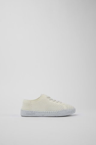 Neu Eingetroffen Camper Peu Touring - Weißer Kinderschuh aus Textil
