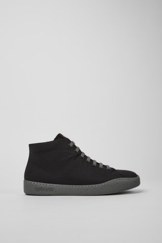 Neu Eingetroffen Camper Peu Touring - Schwarzer High-Top-Sneaker aus Textil für Herren.