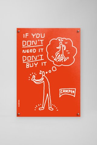 Neu Eingetroffen Camper Limited edition poster 4 - If you don't need it don't buy it