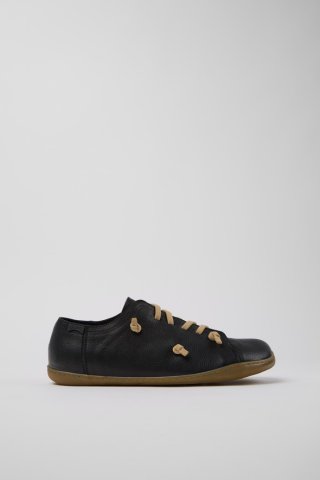Neu Eingetroffen Camper Twins - Schwarzer Herrenschuh aus Leder. Neu Eingetroffen Camper Twins - Schwarzer Herrenschuh aus Leder.