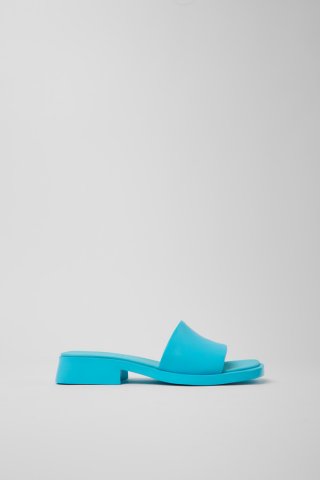 Neu Eingetroffen Camper Dana - Blaue Ledersandale für Damen. Neu Eingetroffen Camper Dana - Blaue Ledersandale für Damen.