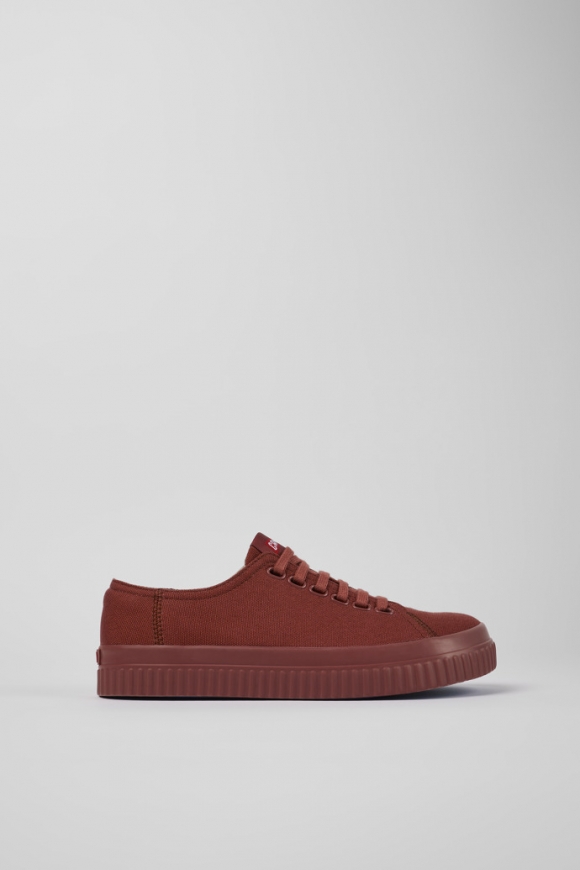 Neu Eingetroffen Camper Peu Roda - Roter Damenschuh aus TENCEL™ Lyocell Neu Eingetroffen Camper Peu Roda - Roter Damenschuh aus TENCEL™ Lyocell