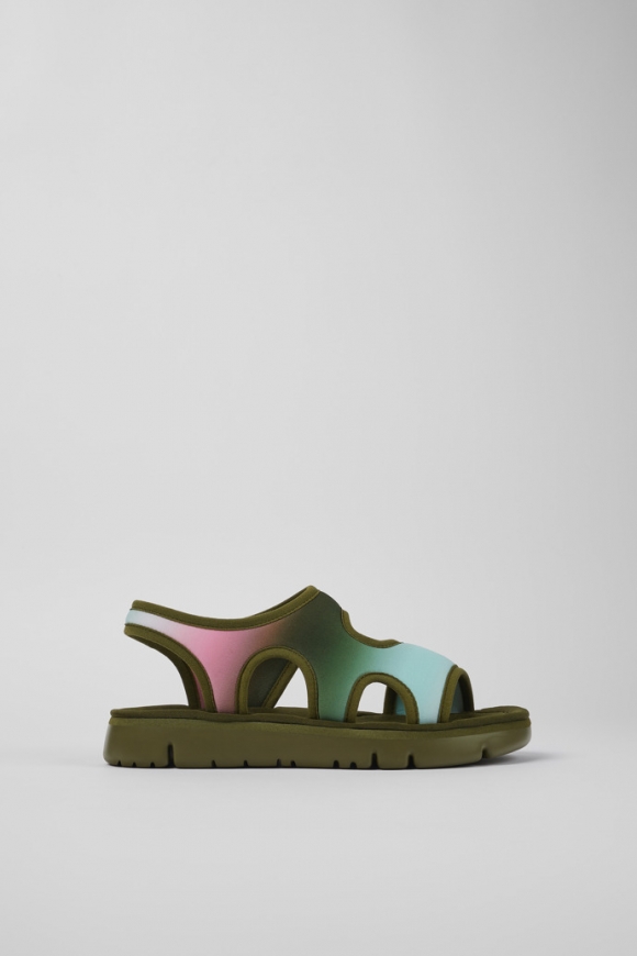 Neu Eingetroffen Camper Oruga - Mehrfarbige Damensandalen aus Textil Neu Eingetroffen Camper Oruga - Mehrfarbige Damensandalen aus Textil