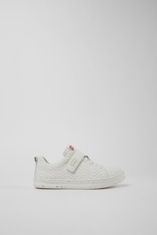 Neu Eingetroffen Camper Runner - Weißer Ledersneaker