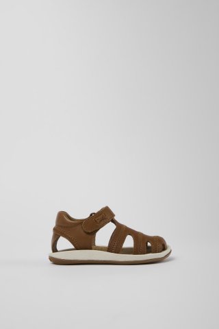 Neu Eingetroffen Camper Bicho - Braune Ledersandalen