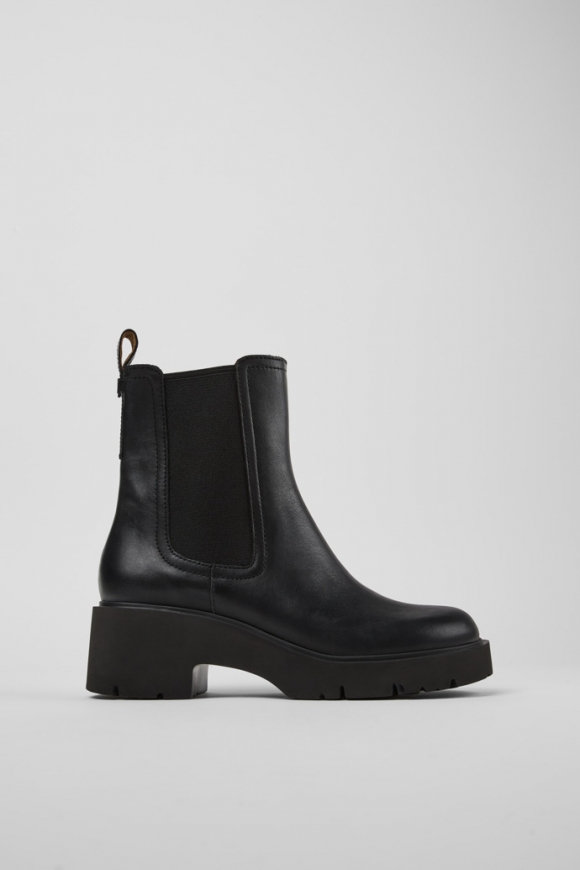 Neu Eingetroffen Camper Milah - Schwarze Damenstiefelette aus Leder Neu Eingetroffen Camper Milah - Schwarze Damenstiefelette aus Leder