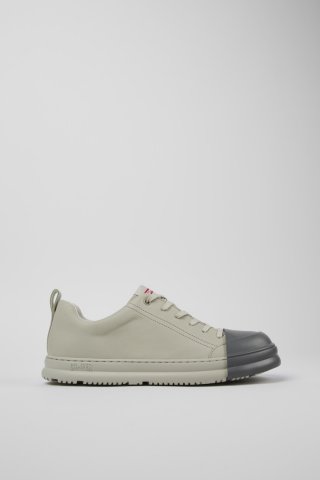 Neu Eingetroffen Camper Junction Runner - Graue Ledersneaker