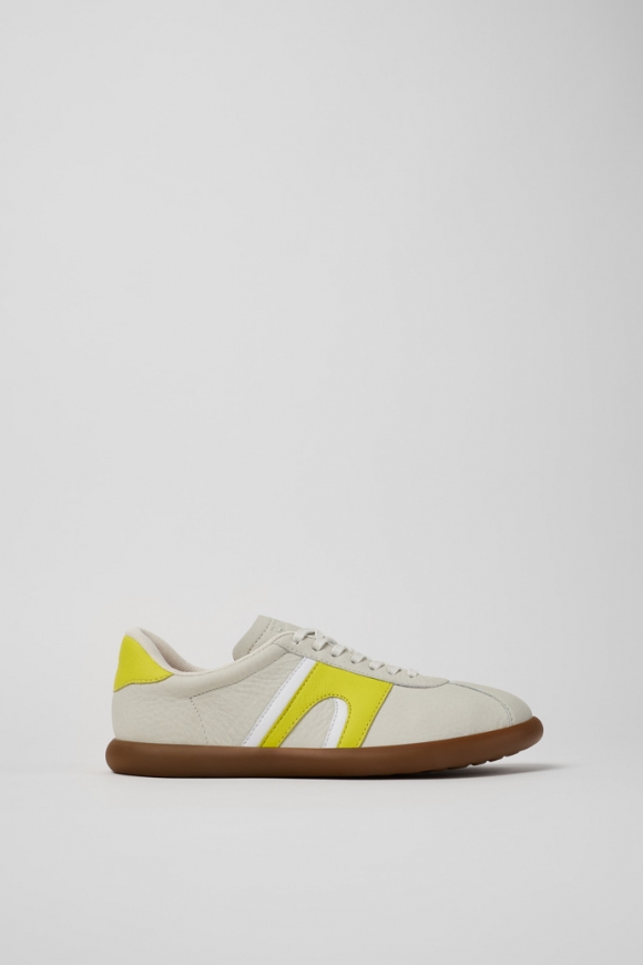 Neu Eingetroffen Camper Pelotas Soller - Weiße Ledersneaker für Damen Neu Eingetroffen Camper Pelotas Soller - Weiße Ledersneaker für Damen
