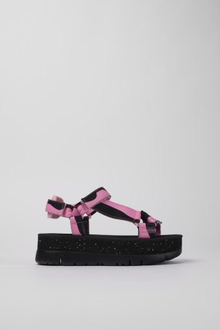 Neu Eingetroffen Camper Twins - Mehrfarbige Damensandalen aus Textil