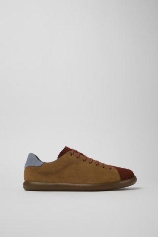 Neu Eingetroffen Camper Twins - Rotbrauner Herrensneaker aus Nubukleder Neu Eingetroffen Camper Twins - Rotbrauner Herrensneaker aus Nubukleder