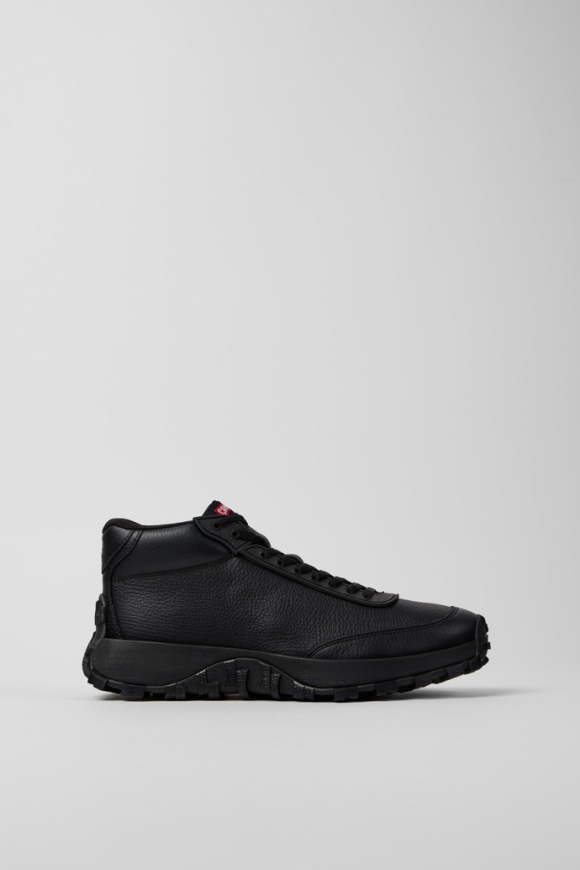 Neu Eingetroffen Camper Drift Trail - Schwarze Sneaker-Boots aus Leder für Damen. Neu Eingetroffen Camper Drift Trail - Schwarze Sneaker-Boots aus Leder für Damen.