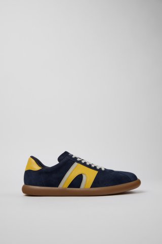 Neu Eingetroffen Camper Pelotas Soller - Mehrfarbiger Herrensneaker aus Leder und Nubukleder.