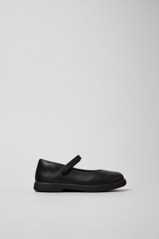 Neu Eingetroffen Camper Duet - Schwarzer Kinderballerina aus Leder.
