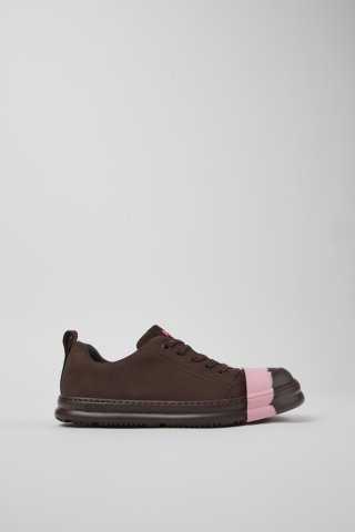 Neu Eingetroffen Camper Junction Runner - Braune Damensneaker aus Nubukleder.