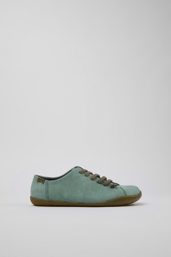 Neu Eingetroffen Camper Peu - Grüner Damenschuh aus Nubukleder. Neu Eingetroffen Camper Peu - Grüner Damenschuh aus Nubukleder.