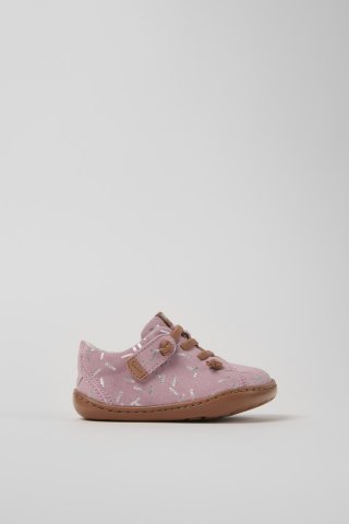 Neu Eingetroffen Camper Peu - Mehrfarbige Kinderschuhe aus Nubukleder.