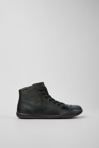 Neu Eingetroffen Camper Peu - Schwarzer Stiefeletten aus Leder für Damen.