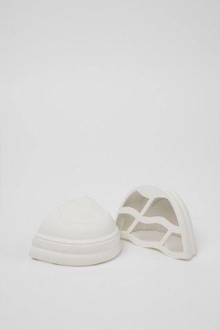 Neu Eingetroffen Camper Junction Runner Toe Caps - Zehenaufsätze aus Gummi in Weiß