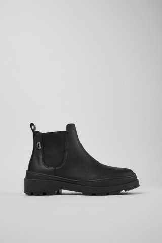 Neu Eingetroffen Camper Brutus Trek HYDROSHIELD® MICHELIN - Schwarze Damenstiefelette aus Leder