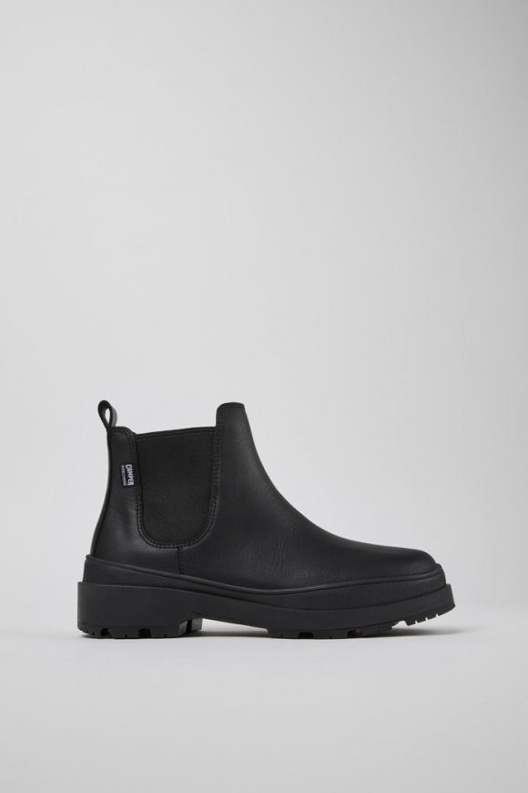 Neu Eingetroffen Camper Brutus Trek HYDROSHIELD® MICHELIN - Schwarze Damenstiefelette aus Leder