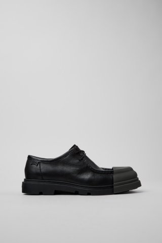 Neu Eingetroffen Camper Junction - Schwarzer Herrenschuh aus Leder.