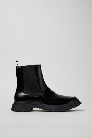 Neu Eingetroffen Camper Walden - Schwarzer Herrenhalbstiefel aus Leder.