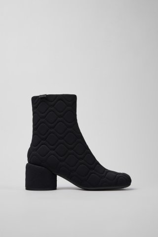 Neu Eingetroffen Camper Niki - Schwarzer Damenstiefel aus Textil