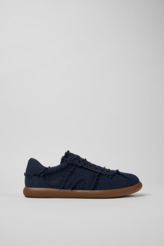 Neu Eingetroffen Camper Pelotas Soller - Blauer Herrensneaker aus Bio-Baumwolle.