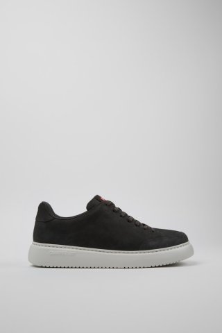 Neu Eingetroffen Camper Runner K21 - Grauer Herrensneaker aus Nubukleder.