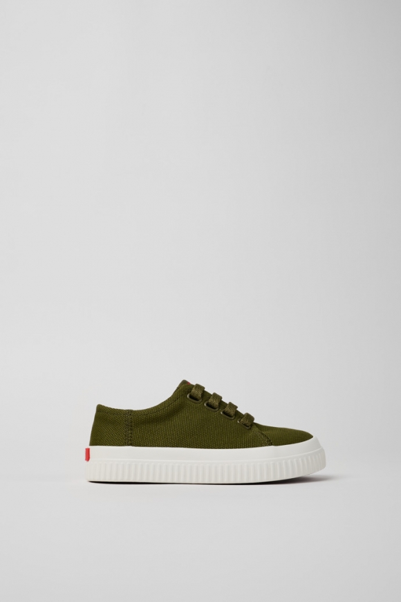 Neu Eingetroffen Camper Peu Roda - Grüner Sneaker aus Textil Neu Eingetroffen Camper Peu Roda - Grüner Sneaker aus Textil