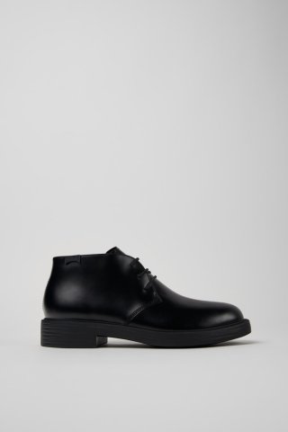 Neu Eingetroffen Camper Dean - Schwarze Herrenstiefelette aus Leder.