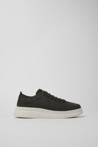 Neu Eingetroffen Camper Runner Up - Grauer Ledersneaker für Damen