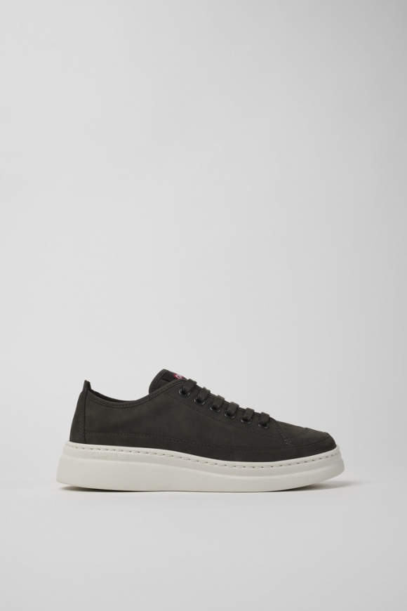 Neu Eingetroffen Camper Runner Up - Grauer Ledersneaker für Damen Neu Eingetroffen Camper Runner Up - Grauer Ledersneaker für Damen